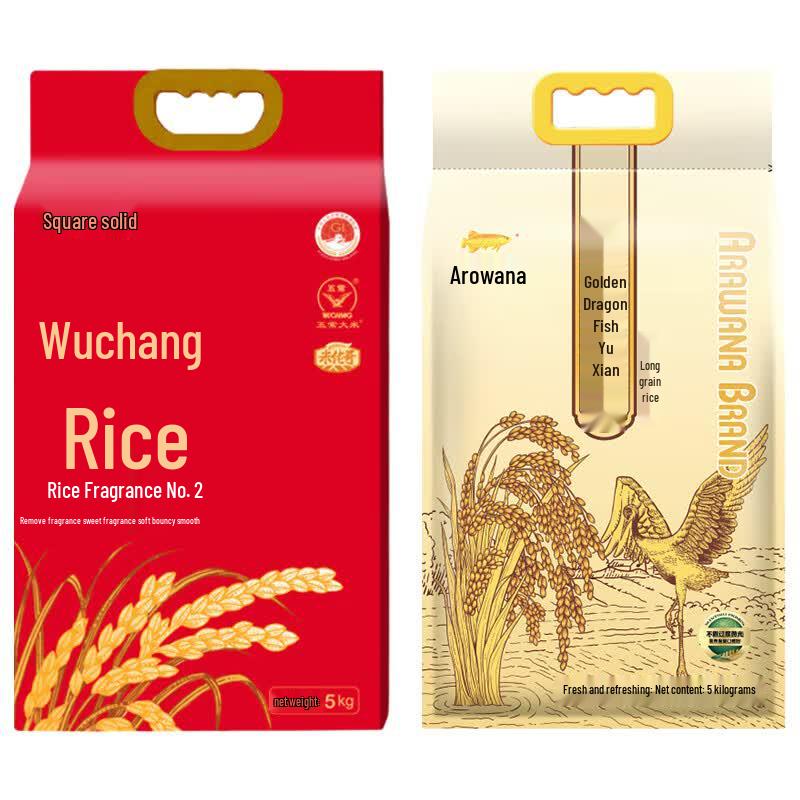 Jinyu Long Wuchang Daohua & Long Grain Fragrant Rice Duo