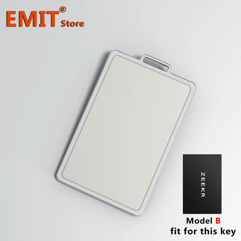 Tpu Car Key Case For Zeekr 001 009 X 007 Remote Protection Cover Bag Shell Keychain Key Ring Holder Fob Accessories