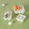 1/12 Puppenhaus Miniatur Eierkarton Eierbox Modell Puppenhaus Küche Eier Lebensmittel Dekoration Puppenhaus Lebensszene Dekor Zubehör