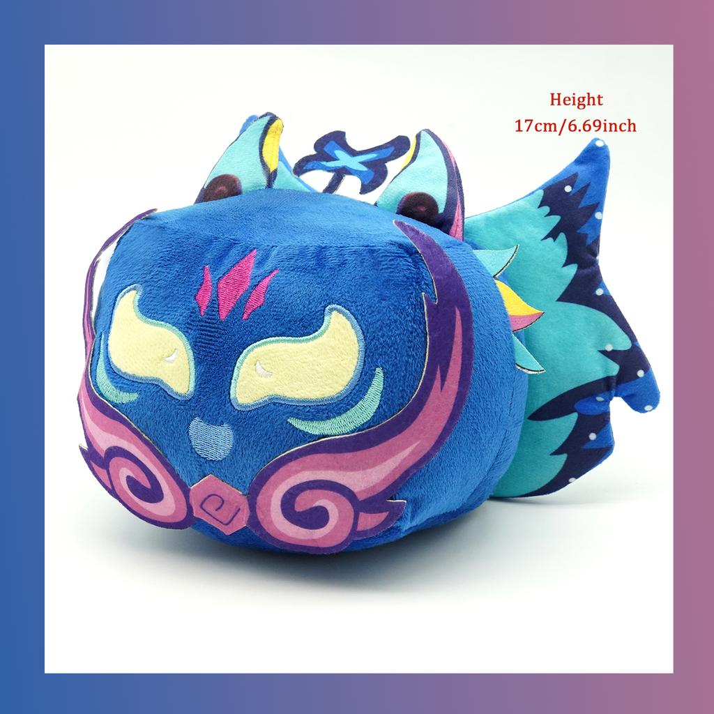TreasuringU Novos Brinquedos de Pelúcia Frutas Blox Tornam-se Bloco da Sorte Brinquedo de Pelúcia de Jogo Anime Fruta do Diabo Bonecas Macias Presentes de Aniversário para Crianças