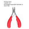 Pig Teething Pliers, Ergonomic Pig Clippers for Cutting Baby Teeth of Small Animals like Piglets and Rabbits (Red)