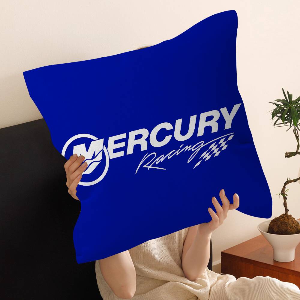M-Mercurys Racing Pillow Gift Home Office Decoration Pillow Bedroom Sofa Car Cushion Coverpillow Case