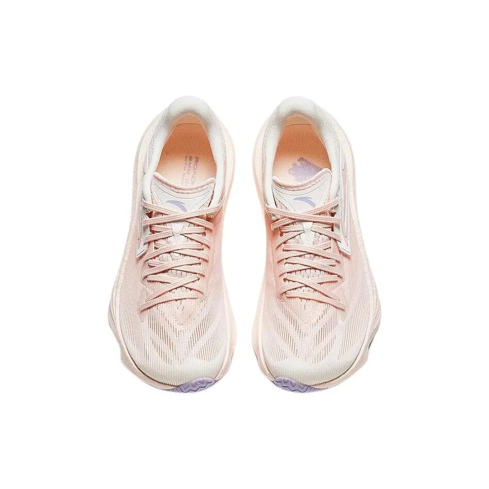 Anta Baiyou Luba 2.0 Mesh Cushioning Slip Resistant Low top Running Shoes Women's Pink (Unisex) Running Shoes 922335590 6