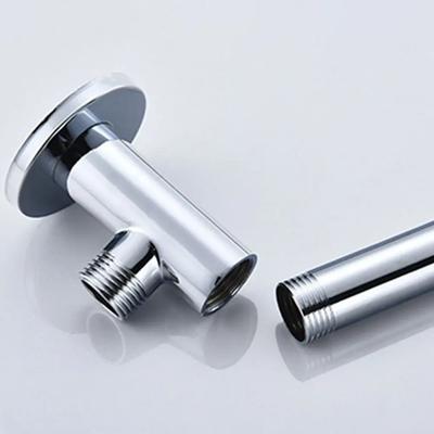 Stainless Steel with Base Home Wall Mounted Shower Head Extension Pipe Shower Extension Arm Sprinkler Head Rod
