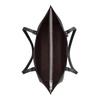 Coach Mollie Brand Logo Zipper Closure Tote Bag Tote Bag Shopping Bag Handbag Cowhide Shoulder Bag 34 Women's Black