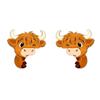 Lovely Farm Cow Wall Art Creative Pattern Great For Kids Room Rural Fashion Home PVC Wall Decoration