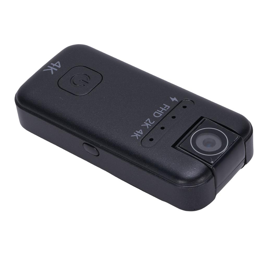Portable Sport DV Camera 4K Ultra HD Wide Angle Water Proof 180 Degree Rotatable Lens for Outdoor Cycling Recording