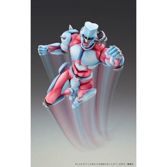 Medicos Entertainment Super Action Statue JoJos Bizarre Adventure Part 4 Crazy Diamond Approximately 160mm PVC ABS Nylon Painted Figure