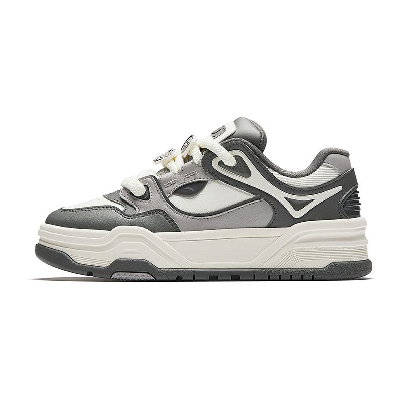 Anta Good Fortune Cheese Cake Men Low Top Lifestyle Skate Shoes Volcanic Grey 112618071-4 43