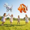 Large Size Walking Balloon Cartoon Animal Elephant Design Cartoon Balloon Stand Design With Wheel Foil Balloons