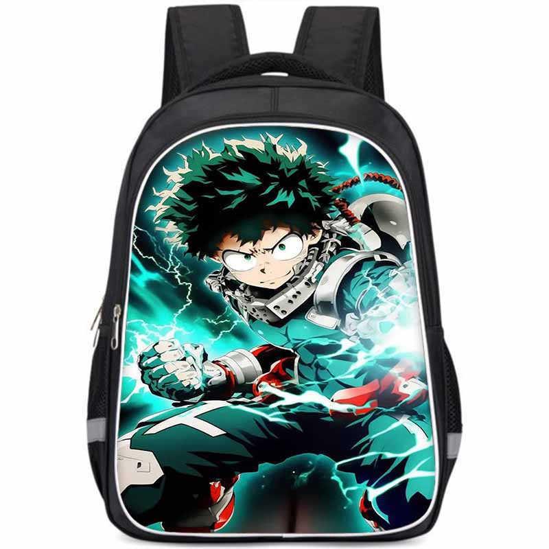 My Hero Academia Large Capacity Lightweight Oxford Fabric Backpack For Kids