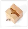 Adjustable Wooden Watch Repair Stand for Back Cover Fixing