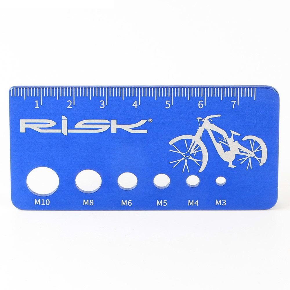 

Bolts Screws Size Checker Measurement Card Screw Nut Thread Bike Screw Bolt Measuring Ruler Gauge