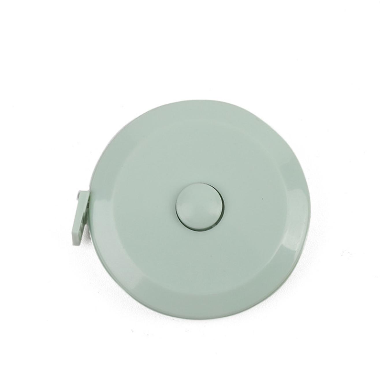 

Трикотажная рулетка Высококачественная выдвижная измерительная лента Маленькая рулетка Портативная мягкая измерительная лента Для улицы Студентов зелёный