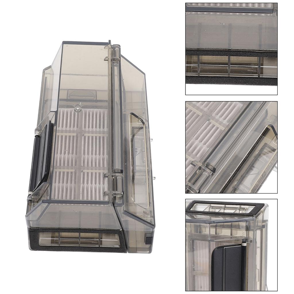 Robot Vacuum Dust Bin ABS Robot Vacuum Cleaner Dust Bin Box Replacement for Lydsto UWANT U200LITE U260 U200 U200PRO S1 S1 PLUS