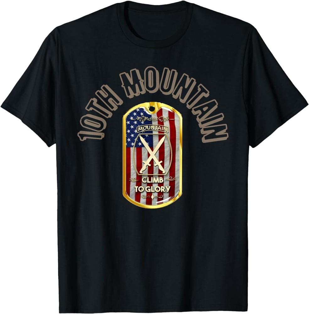 NEW LIMITED 10th Mountain US Army Fort Drum Military Family T-Shirt Unisex T-Shirt