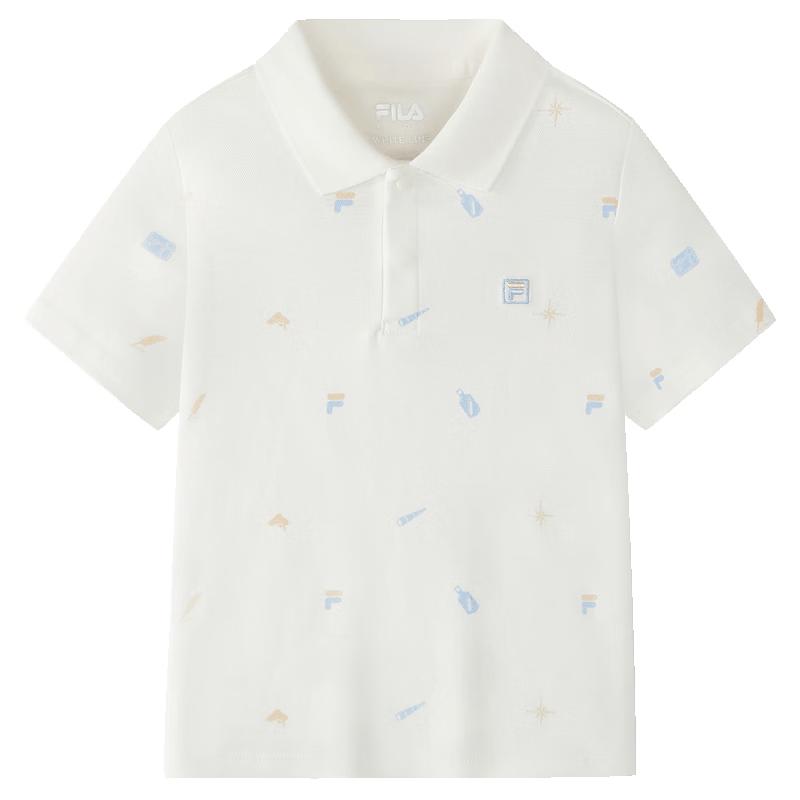 FILA Kids  2026 Summer Short-Sleeve Polo Shirt 105
