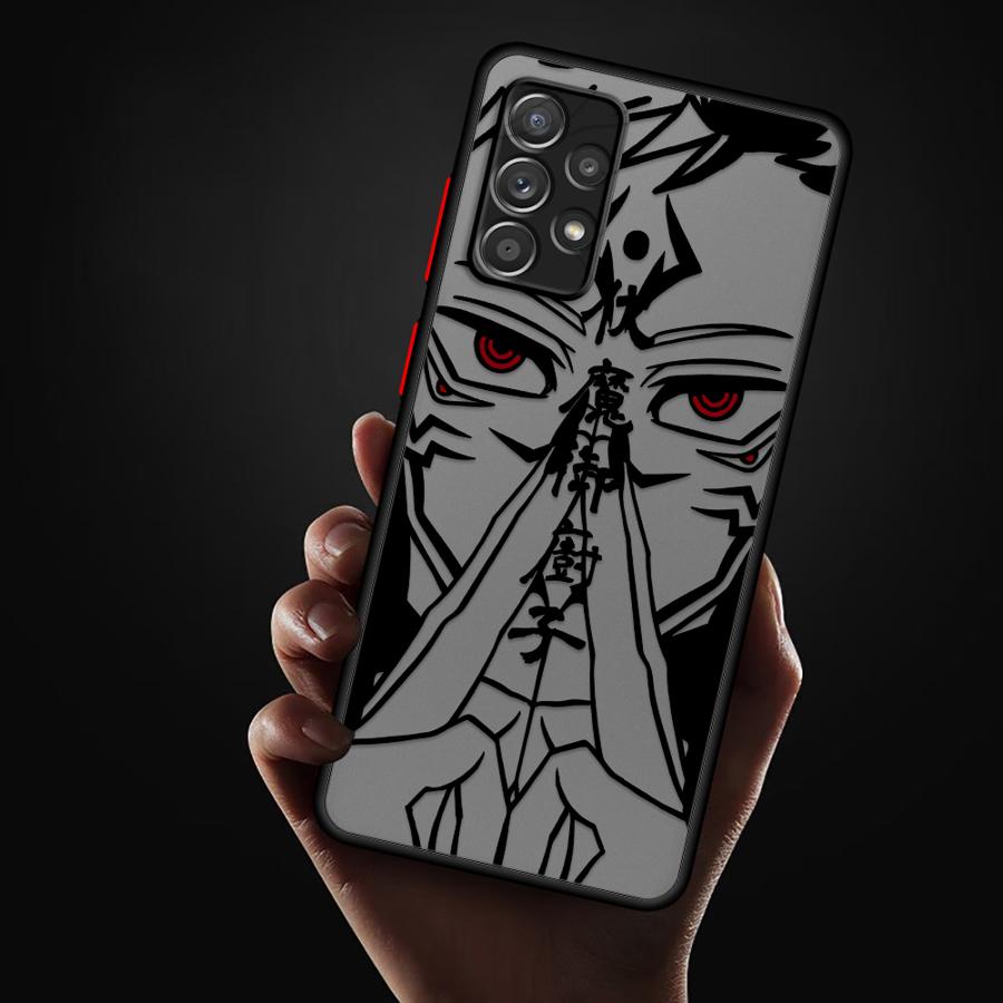 Japanese Anime G-gojo Case for Samsung Galaxy A17 A52 A56 A55 A53 A73 A33 A16 A15 A14 A23 A34 A36 A35 A52S A72 A54 Phone Cover