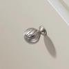 Zinc Alloy, Corrugated, Round, Round Handle, Bedside Table Wardrobe, Wine Cabinet Drawer, Gold Handle, Simple Kitchen Cabinet