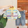 Kinder Freizeit Langarm Set, Bequeme Alltagsoutfits