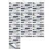 10 Sheets Marble Wall Tile Sticker Waterproof PVC Self-adhesive Decorative Decal Home Bathroom Kitchen Backsplash Peel-And-Stick Wall Sticker
