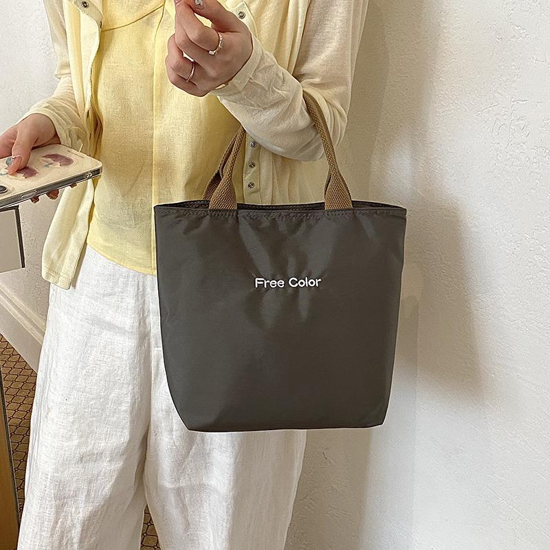 Large Capacity Women's Bag Letters Tote Bag Commuter Shoulder Bag