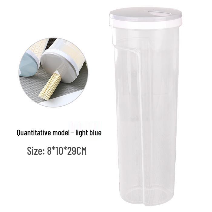 

Airtight Transparent Noodle Storage Box for Spaghetti & Grains