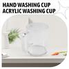 NEW_Hand Washing Cup with Dual Handles Acrylic Washing Cup for Netilat