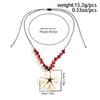Shell Flower Pendant Necklace Ethnic Style Clavicle Chain Choker Neck Chain
