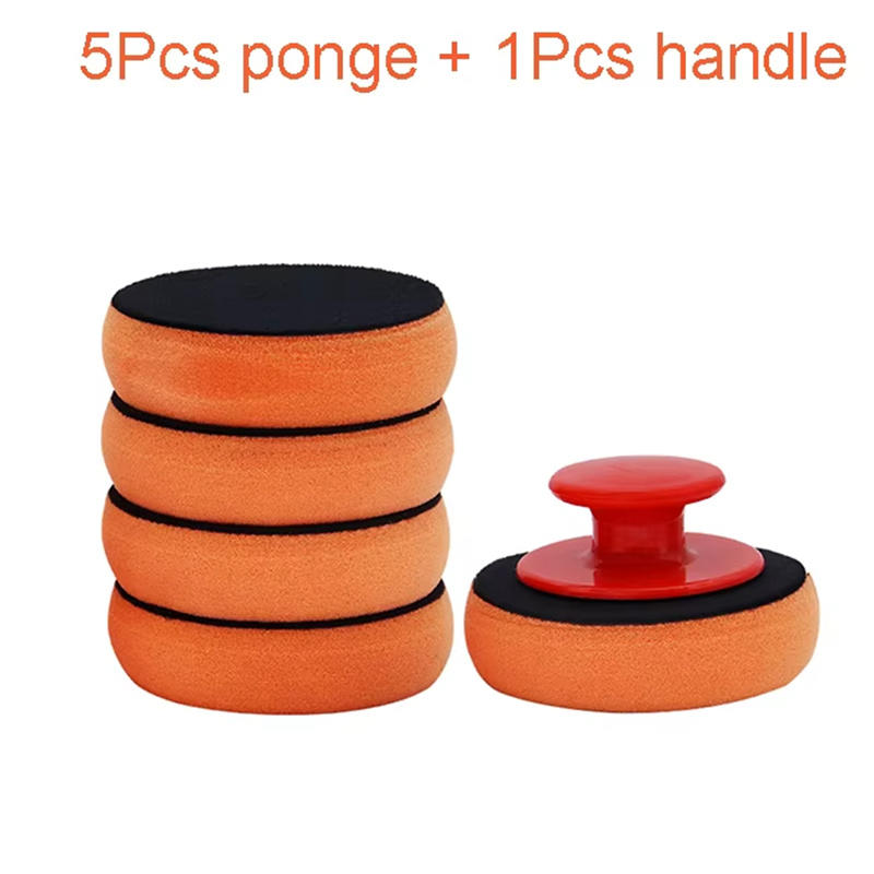 Car Wash Wax Polish Pad Polishing Sponge Microfiber Waxing Cleaning Cloth  House Maintenance Tool