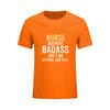 Men T Shirt Nurse Because Badass Isn T A Job Title Cheap Price Simple Tee Dj