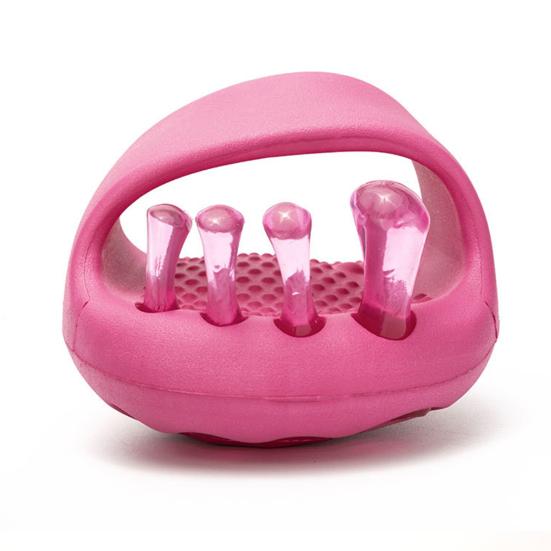 1 Pair Slimming Slippers Overlapping Toe Separator Summer Soft EVA Indoor Home House Massage Slippers Men Women Leg Slimming Half Slippers