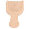 12pcs Reusable Mini Wooden Scoop Polished Surface Small Salt Scoop Wooden Bath Scoop  For Kitchen
