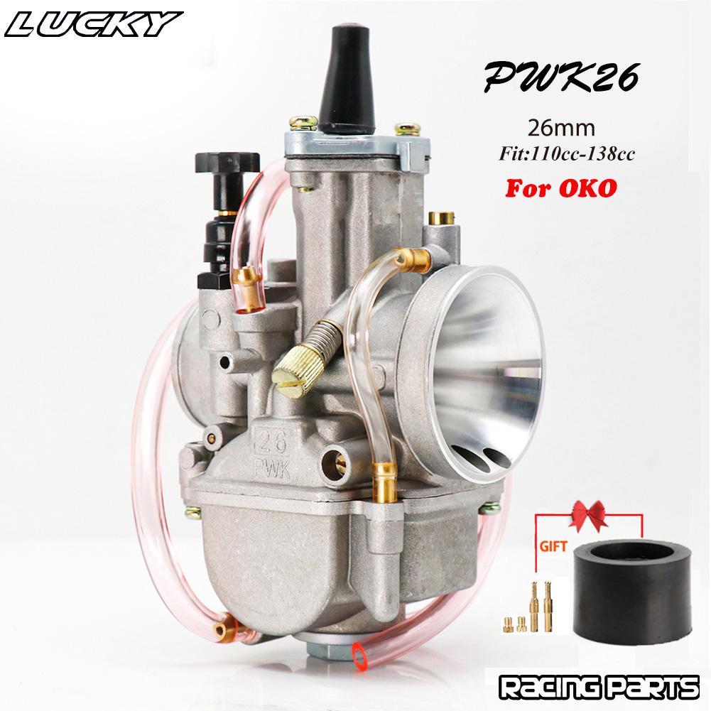 PWK 21 24 26 28 30 32 34mm Mit Power Jet Vergaser Für OKO 2T 4T Motorrad Carb für Dirt Bike Pit Bike Scooter ATV Quad UTV