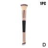 1/2/5Pcs Foundation Makeup Brush Double-Ended Flat/Angle Top Contour Brush For Beauty Blending Liquid Powder Concealer Cream