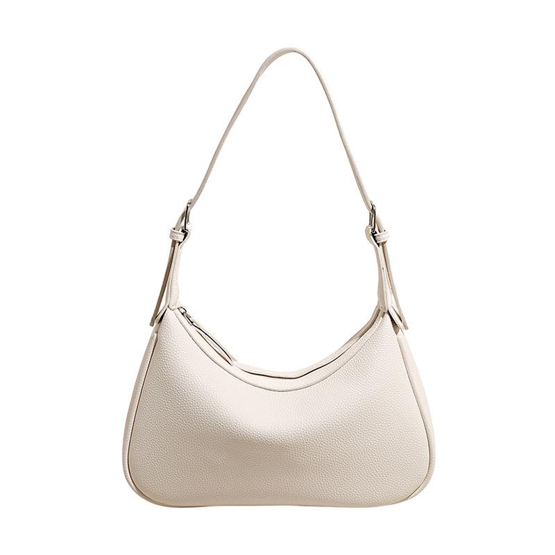 Schicke PU Hobo-Tasche für Damen – Weiche, texturierte Schulter-Tragetasche mit minimalistischem Design