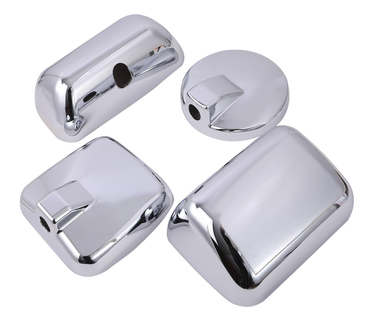 

Isuzu 07 Forward Plated Side Door Mirror Cover Set Ranger Pro Air Loop Ranger Truck Supplies Exterior Parts Custom Deco Truck General Purpose External