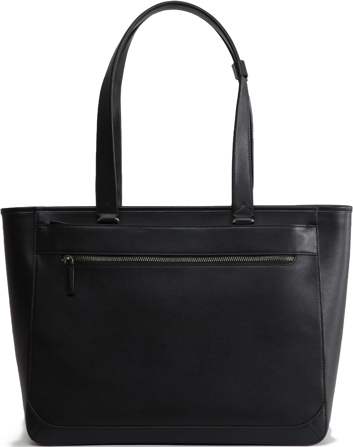 

Сумка-тоут Totonou Шкіряна сумка-тоут для великої місткості для бізнесу Можна зберігати дюймовий A4 [Evoon] Чоловіки, Сумка, 15,6 ПК, Сумка-органайзер в комплекті, чорний