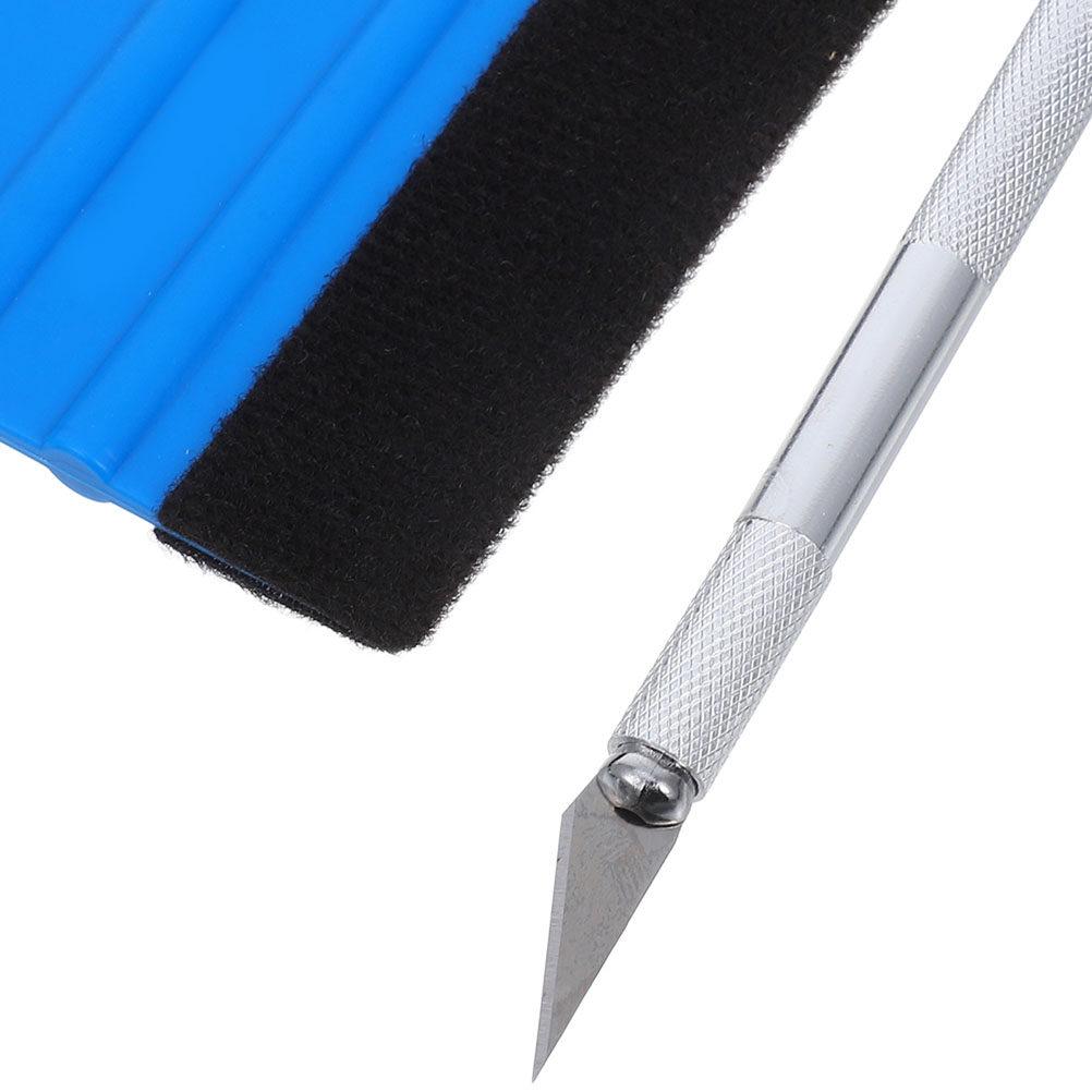 1Set Wallpaper Installation Squeegee Kit Ergonomic Design Scratch Proof Edges for Smooth Application on Walls and Cars