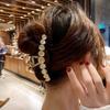 Cat's Eye Stone Hair Claw: Large Shark Clip Headdress for 2024.