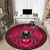 1 alfombra redonda de telaraña para oficina, alfombrilla adecuada para oficina, debajo de sillas de oficina, dormitorio, sala de estar, decoración del hogar, decoración de habitación