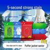 Powerful Stain Removal Wet Wipes for Down Jackets & Windbreakers - No-Wash, Dry Clean Only