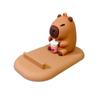 PVC Doll Capybara Phone Holder Figure Model Capybara Cell Phone Bracket  Small Gifts