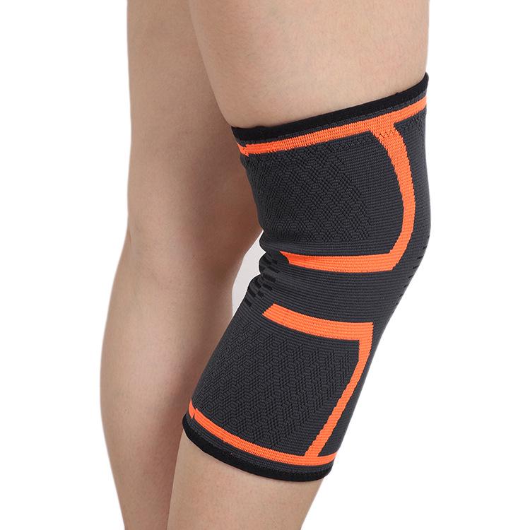 Anpassbare Nylon Sport Knieschoner für Erwachsene - Ideal für Basketball, Radfahren und Sommer-Fitness.