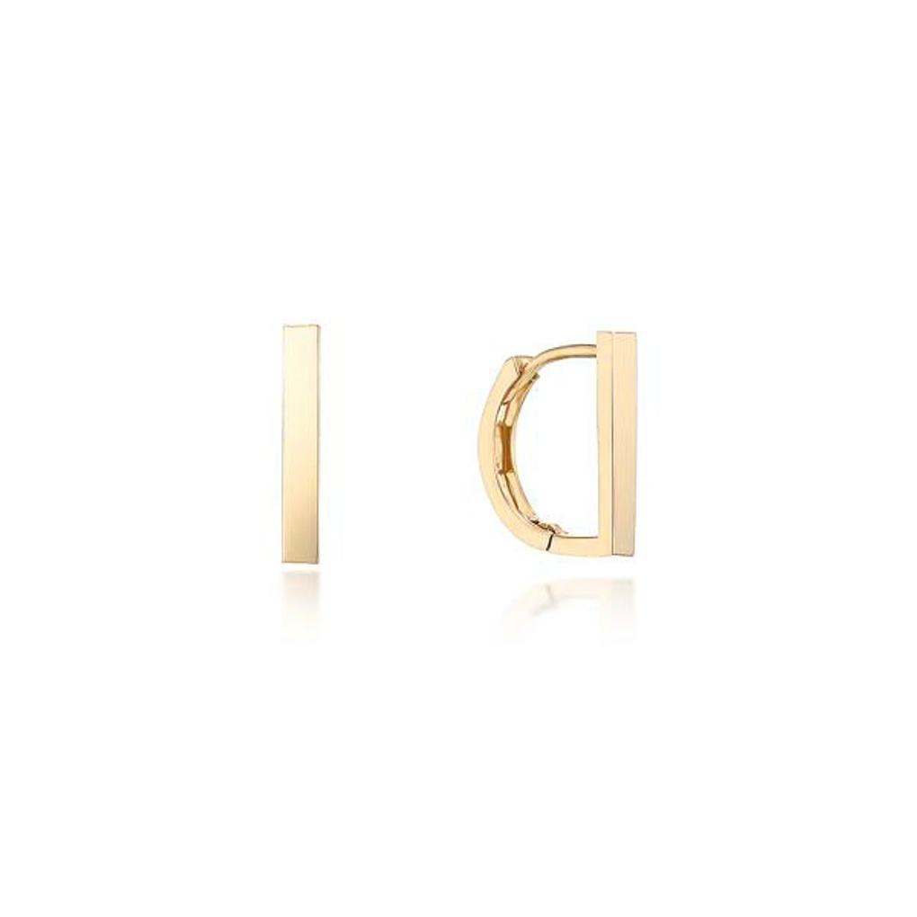 LLOYD L. Basic Flat 14K Earrings LOFL3004T_14K