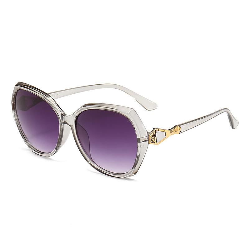 Sunglasses Women'S Sunglasses Korean High-End Sunshade Tide Ins Red Book Street Shot Retro