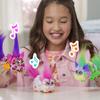 Hasbro Furby DJ Furblets Berry Cupcake Mini motorized plush toy with expandable sounds and for ages 6 and white and authentic product Friend,