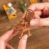 ROBOTIME Rolife 3D puzzle Silent Corner Study DIY Book Nook TGE02