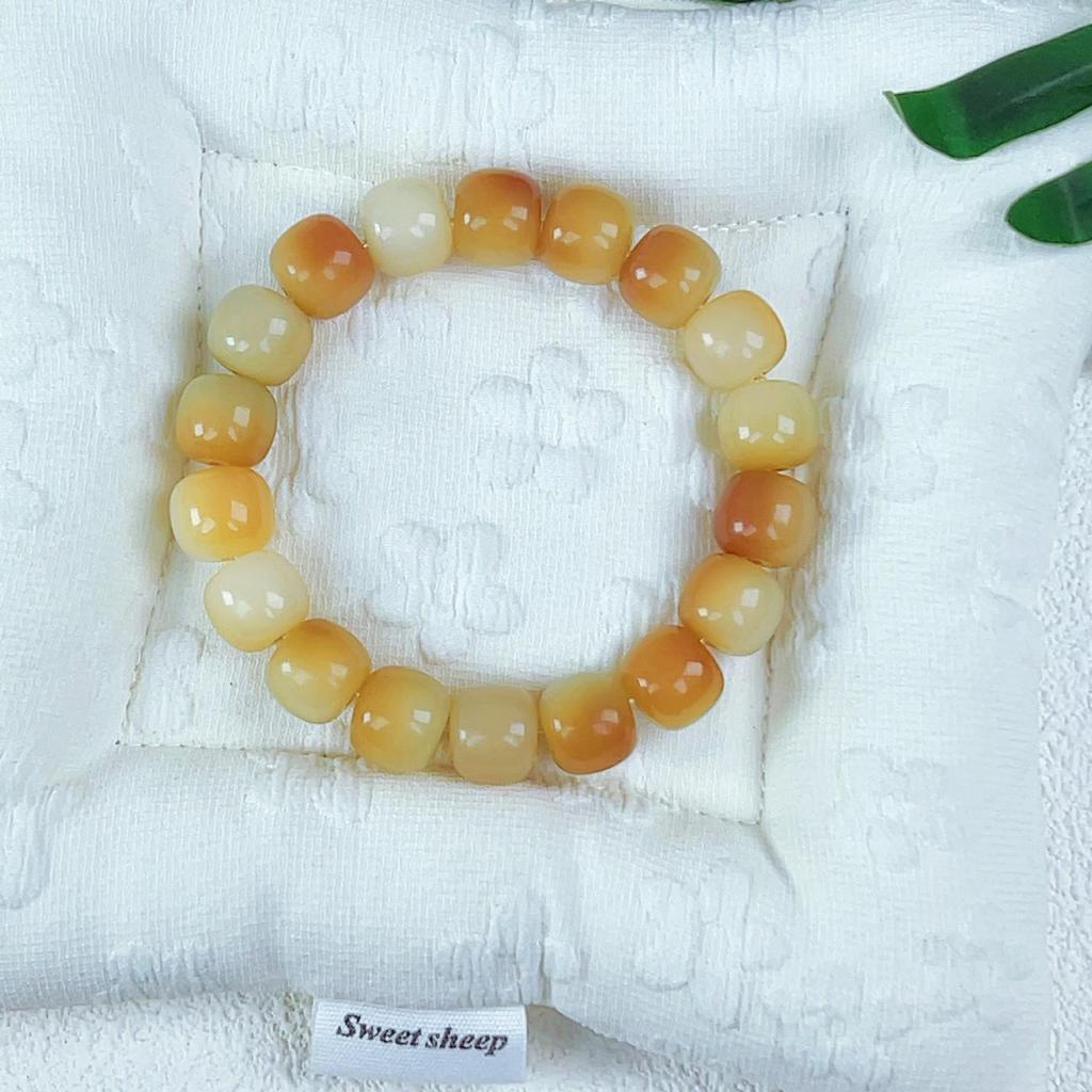 Bodhi Root Charcoal Burned Wrap-around Finger String - Soft Boutique Decompression Accessory