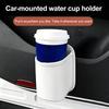 Car Storage Rack Leather Texture Waterproof Car Door Side Organizer Multi-Functional Vehicle Cup Holder Storage Box for Phone Keys Water Bottle Fit
